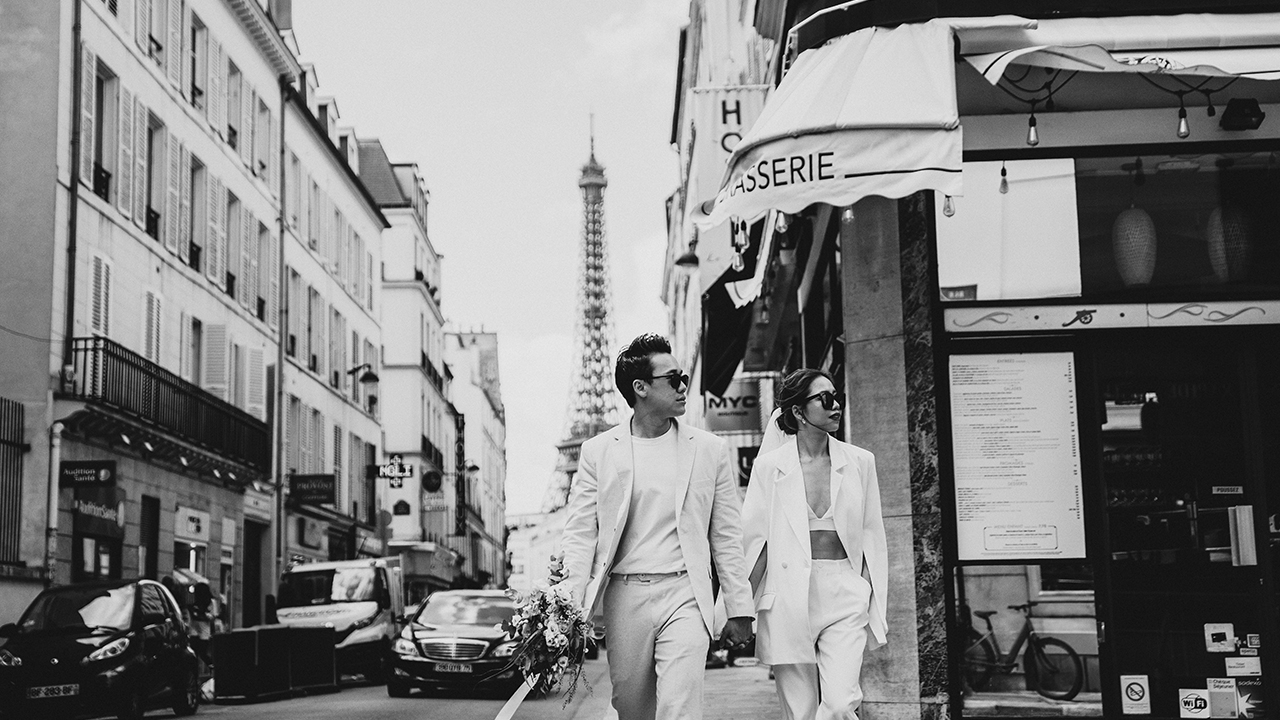 pre wedding film in paris / pierre froger films